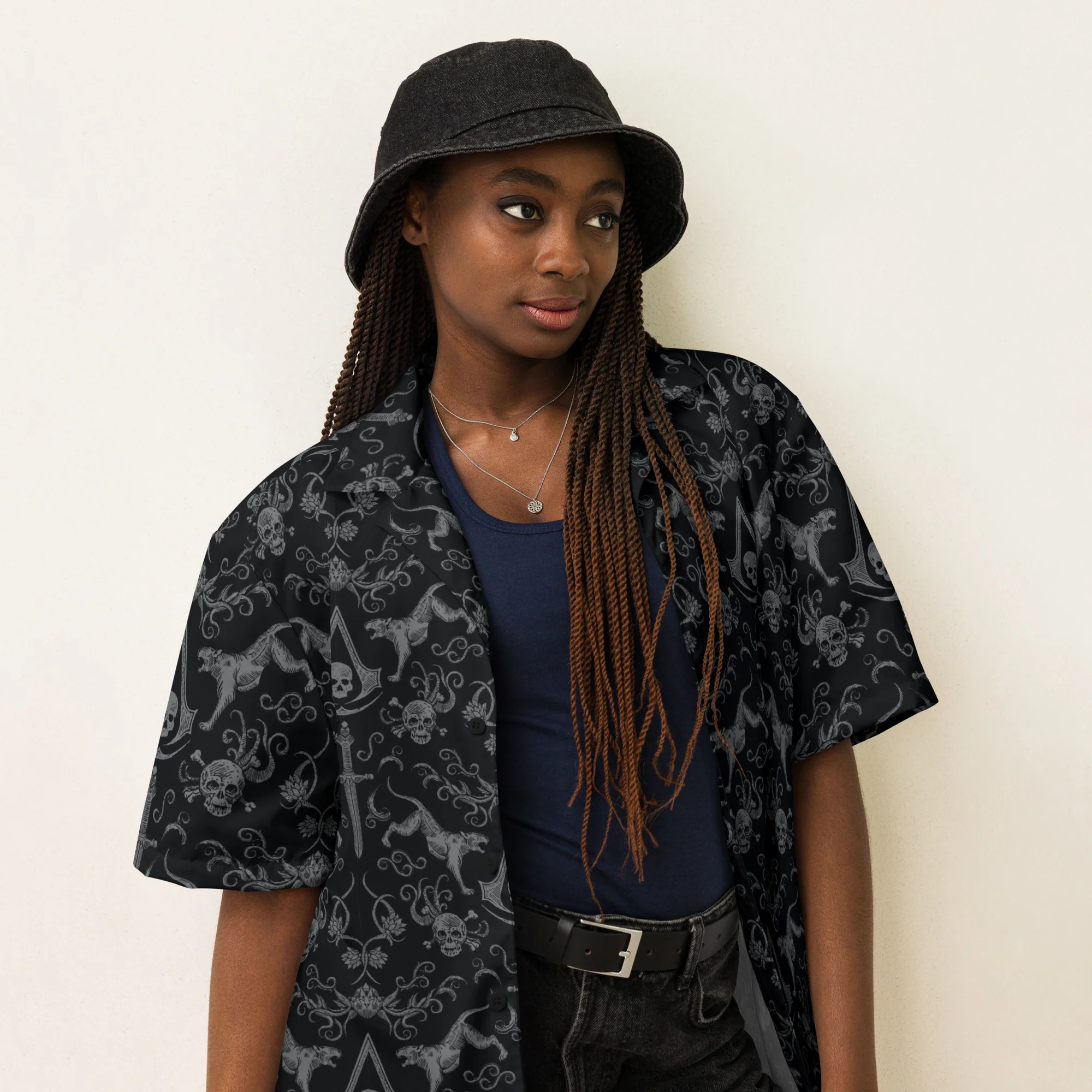 Assassin's Creed: Black Flag Resynced Button-Up Shirt - Image 4