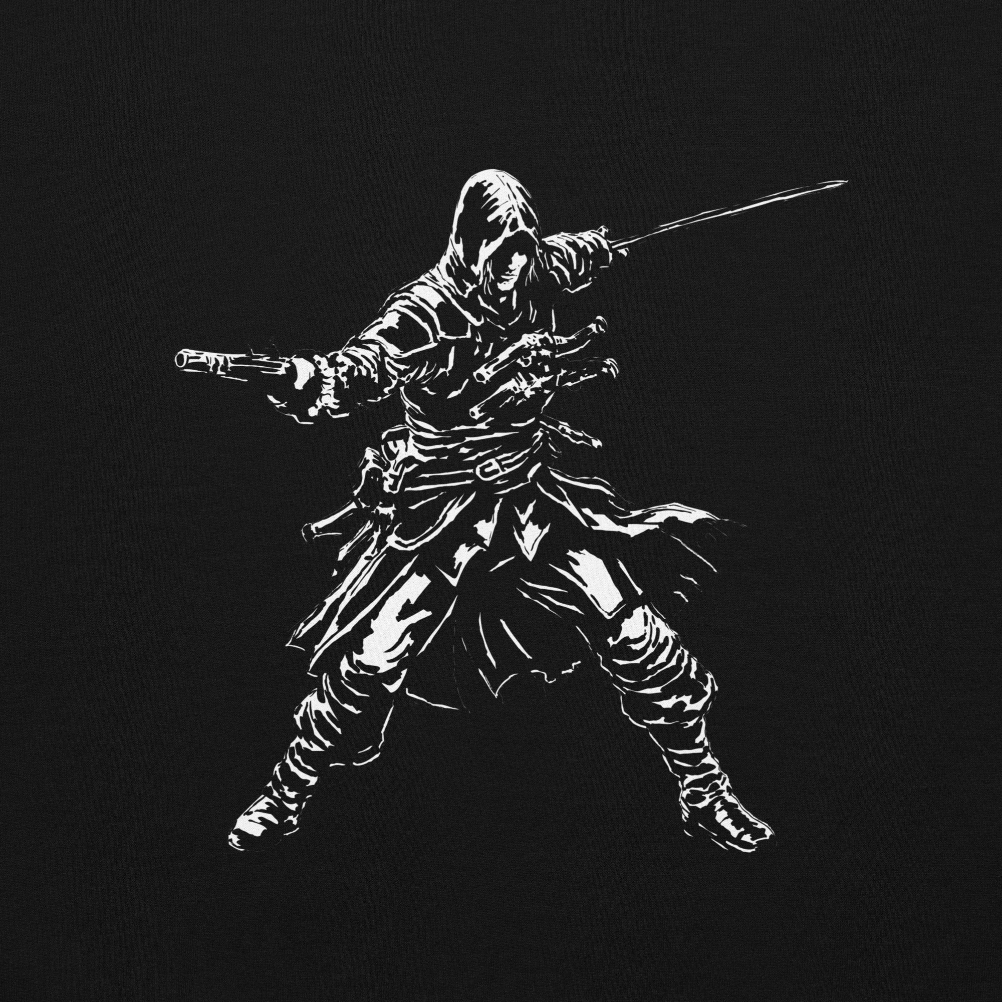 Assassin's Creed Black Flag Resynced Embroidered Hoodie - Edward Kenway - Image 4