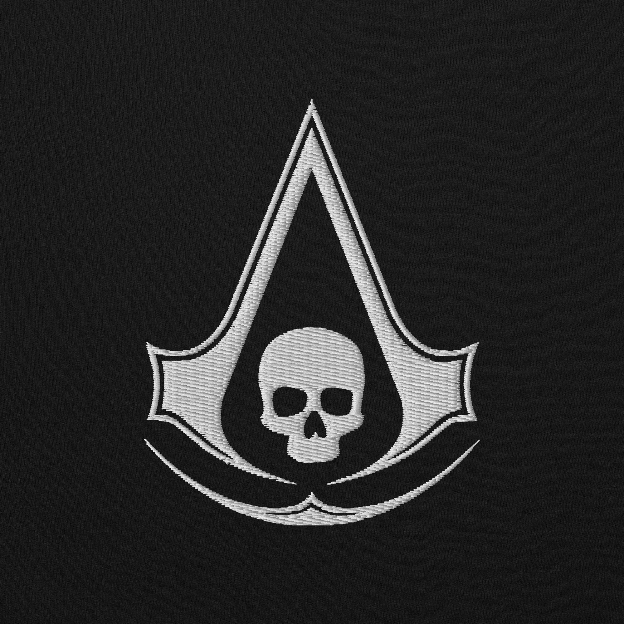 Assassin's Creed Black Flag Resynced Embroidered Hoodie - Edward Kenway - Image 6
