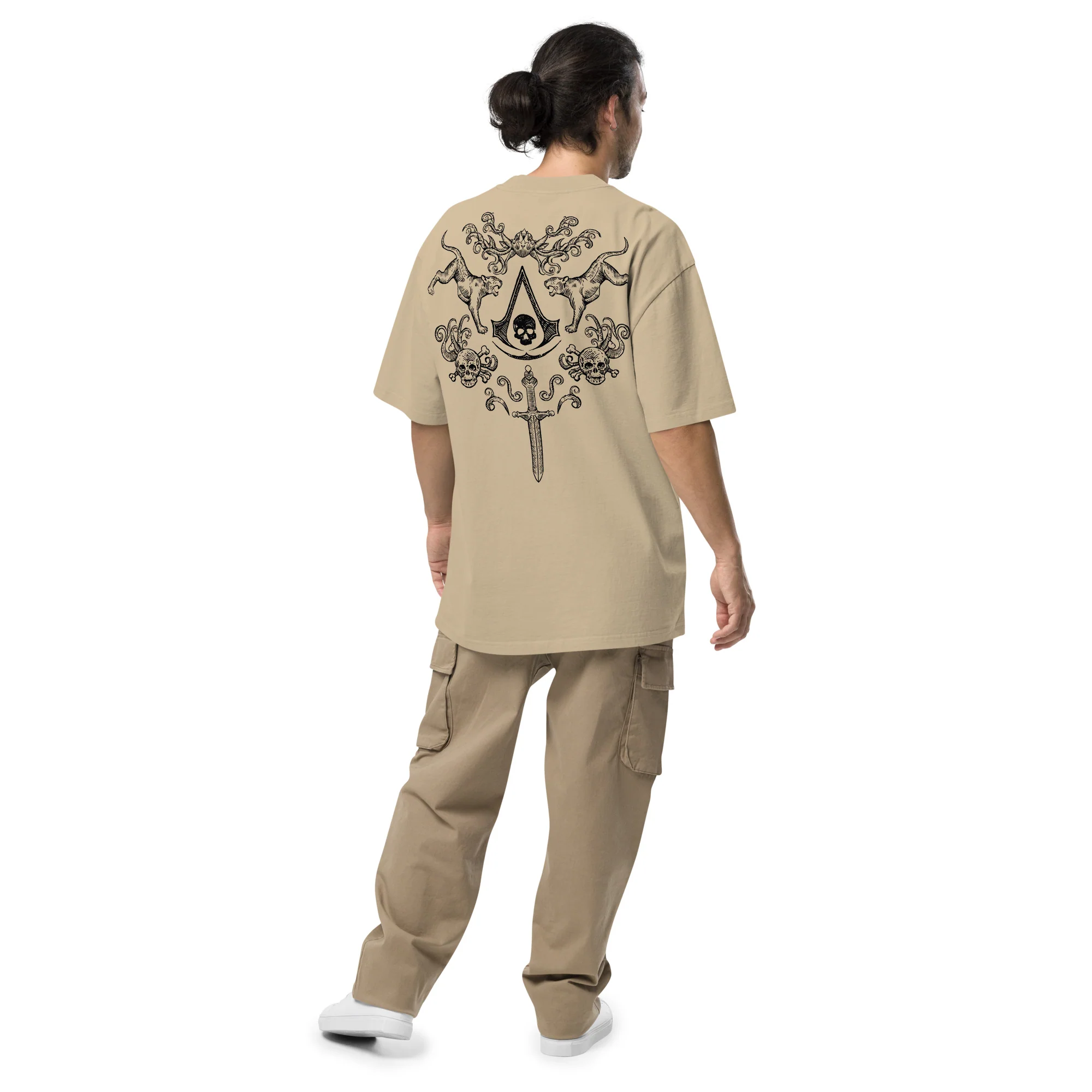 Assassin's Creed Black Flag Resynced T-Shirt - Tattoo - Image 3