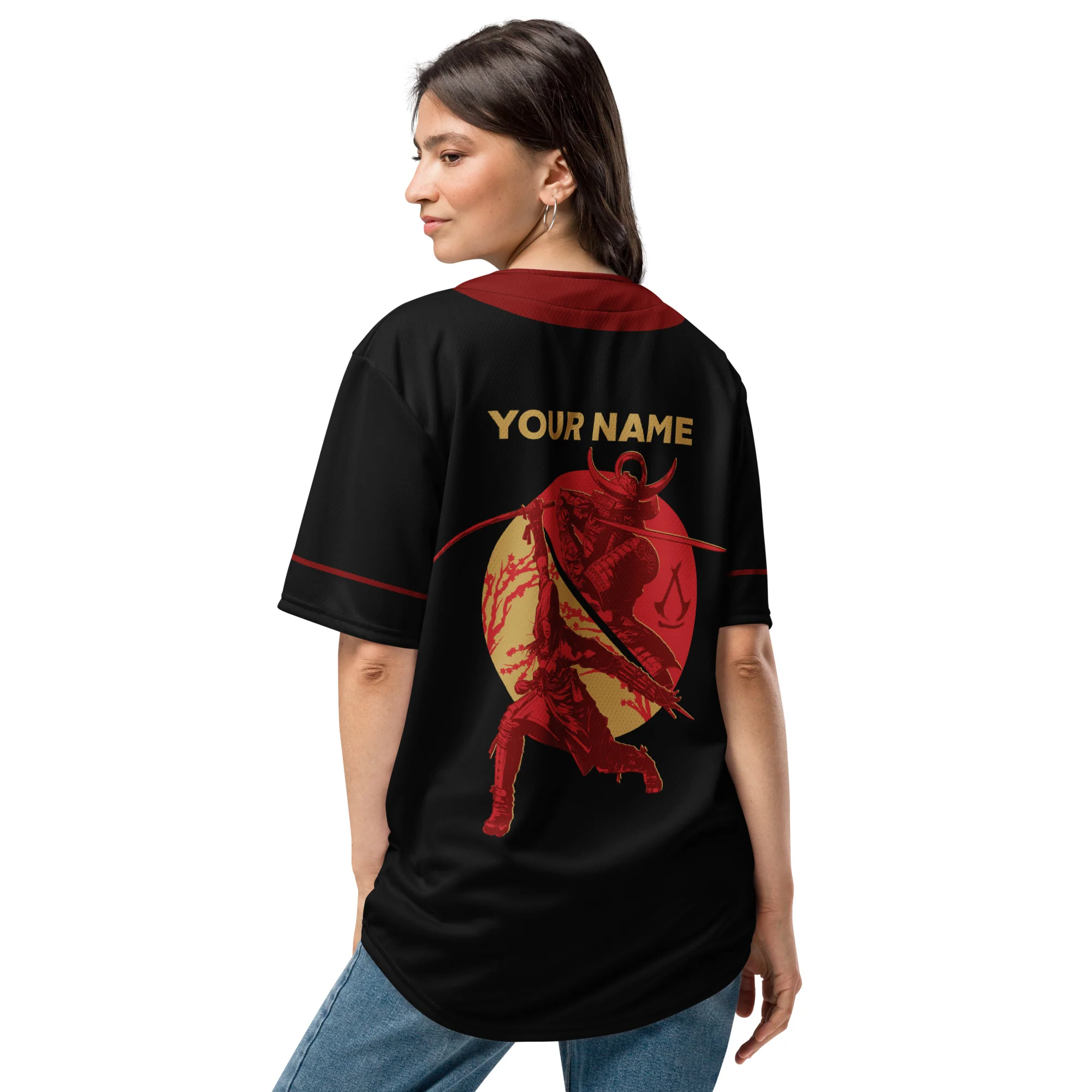 Assassin's Creed Shadows Personalized Baseball Jersey - Image 4