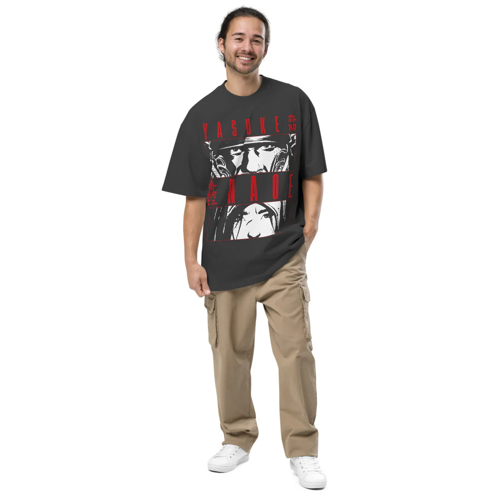 Assassin's Creed Shadows Naoe & Yasuke Oversized T-Shirt - Image 3
