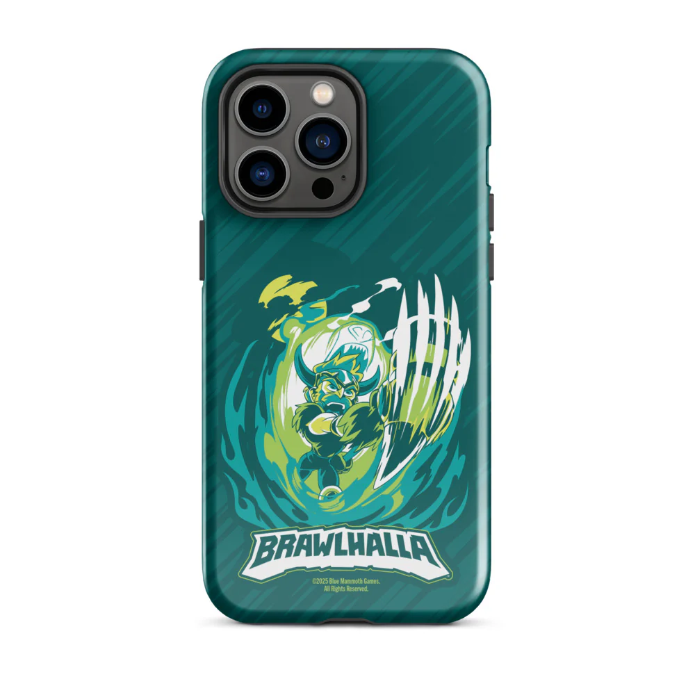 Brawlhalla Bodvar iPhone Tough Phone Case - Image 11