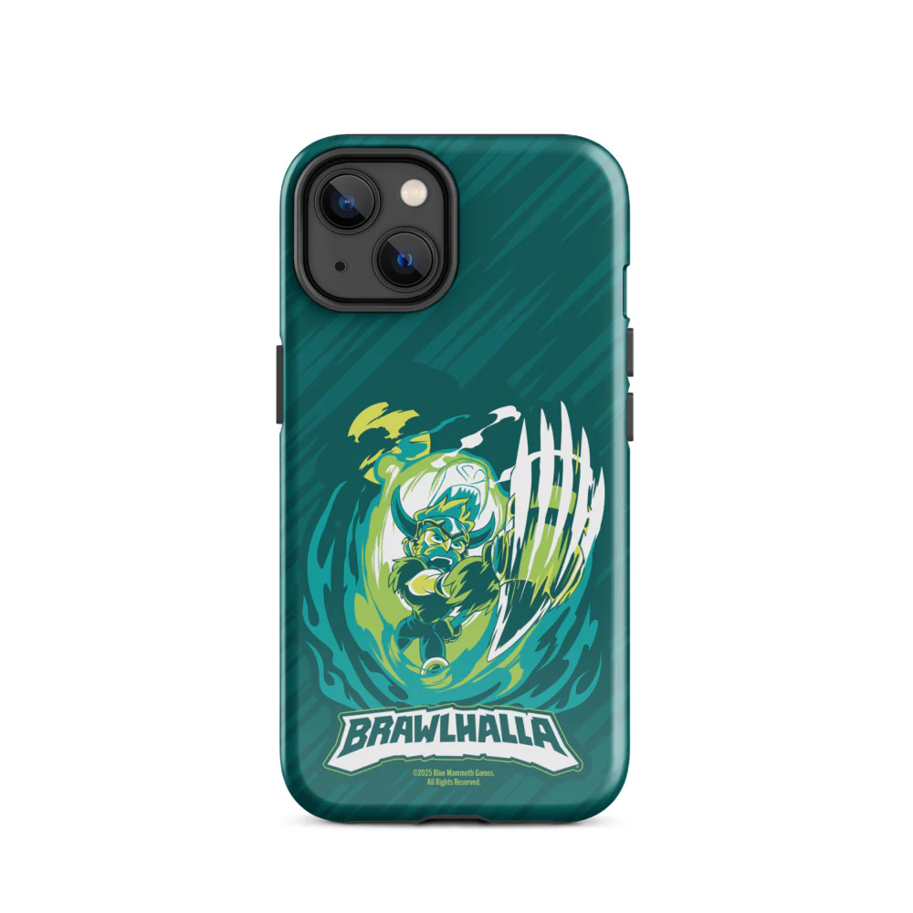 Brawlhalla Bodvar iPhone Tough Phone Case - Image 14