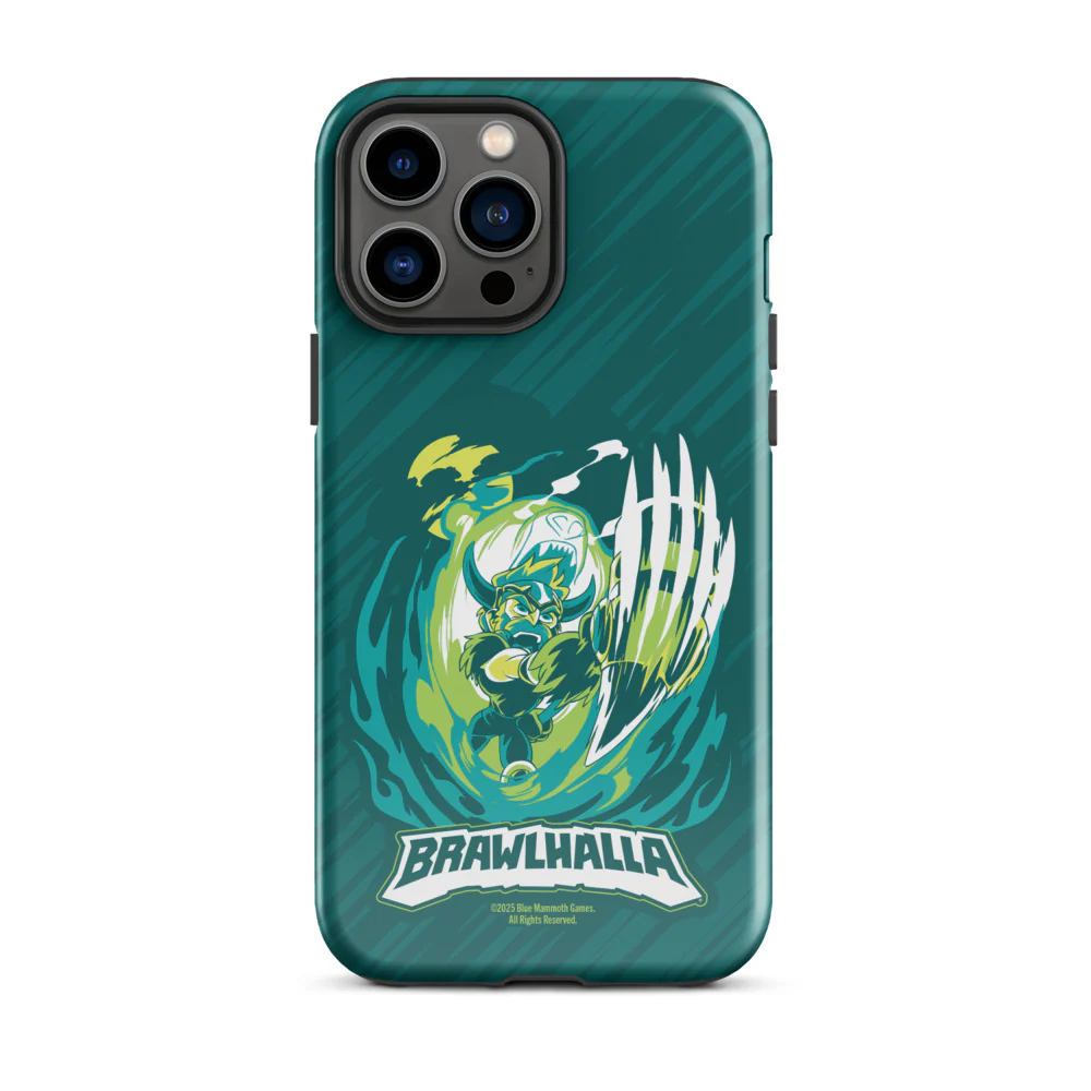 Brawlhalla Bodvar iPhone Tough Phone Case - Image 15