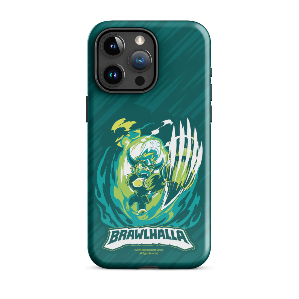 Brawlhalla Bodvar iPhone Tough Phone Case - Image 7
