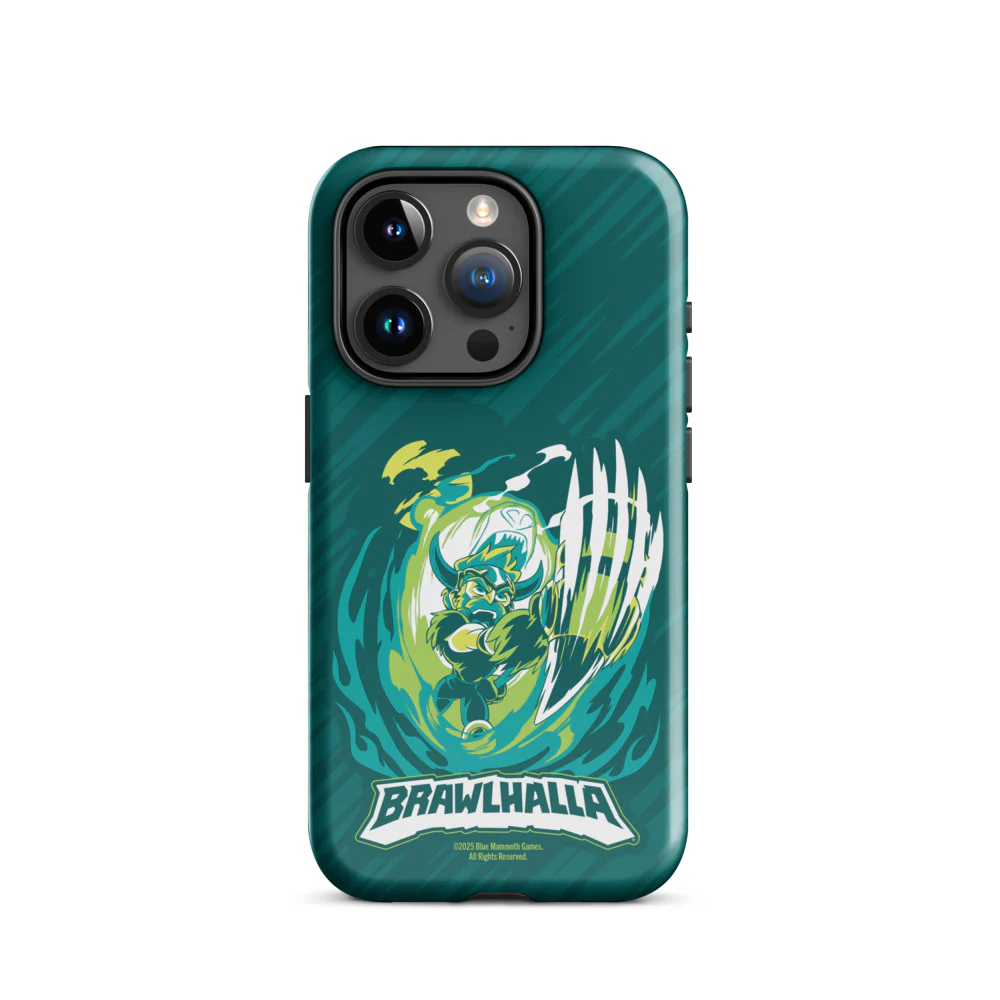 Brawlhalla Bodvar iPhone Tough Phone Case - Image 8