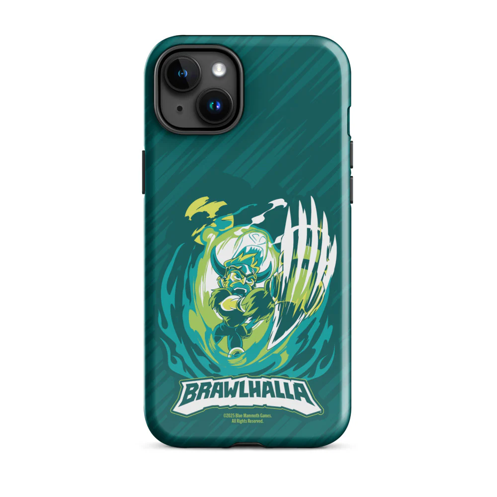 Brawlhalla Bodvar iPhone Tough Phone Case - Image 9