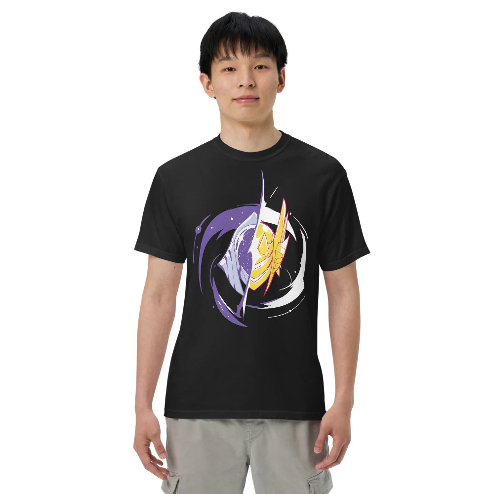Brawlhalla Purple & Gold Comfort Colors T-Shirt - Image 4