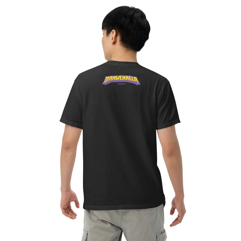 Brawlhalla Purple & Gold Comfort Colors T-Shirt - Image 6