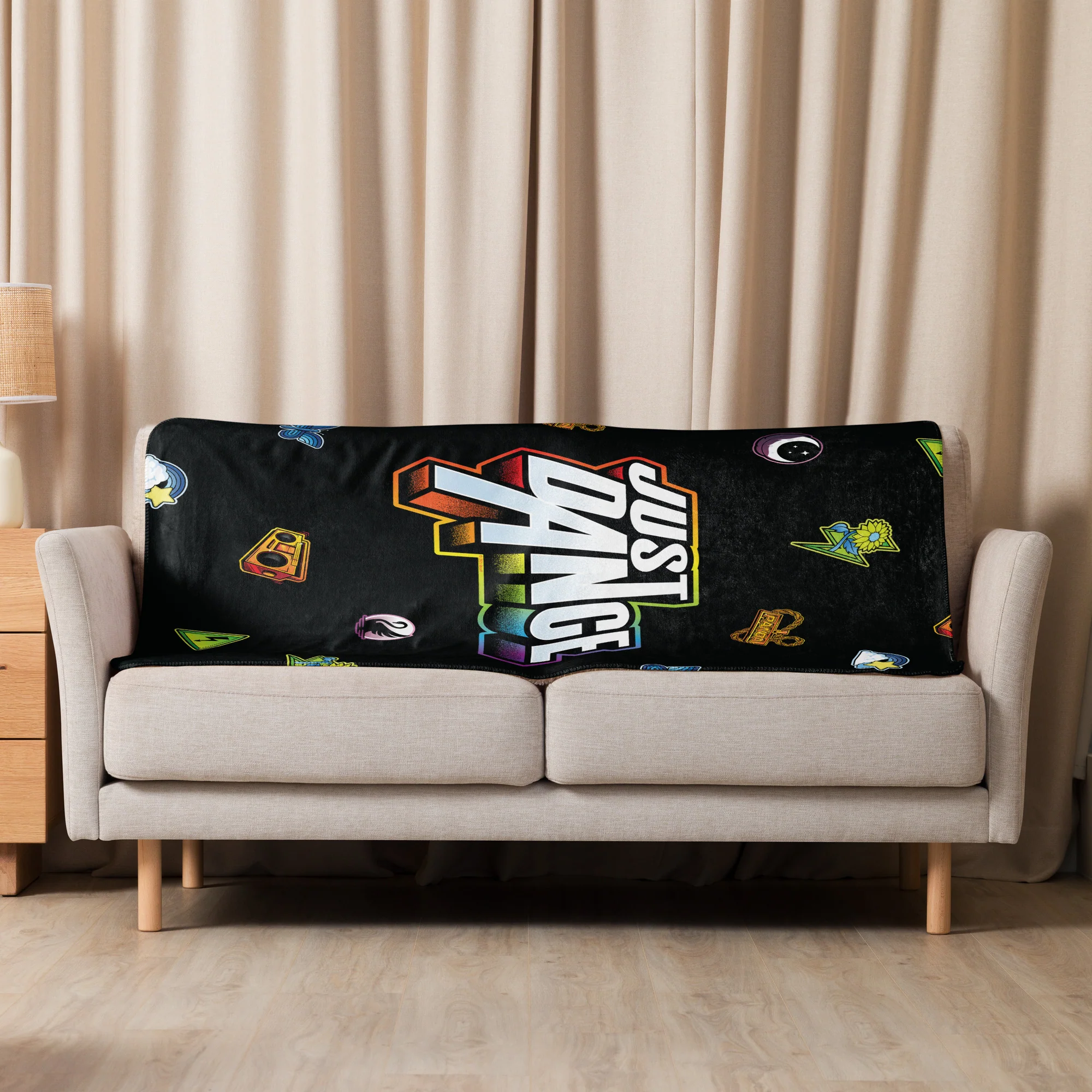Just Dance Icons Sherpa Blanket - Image 4