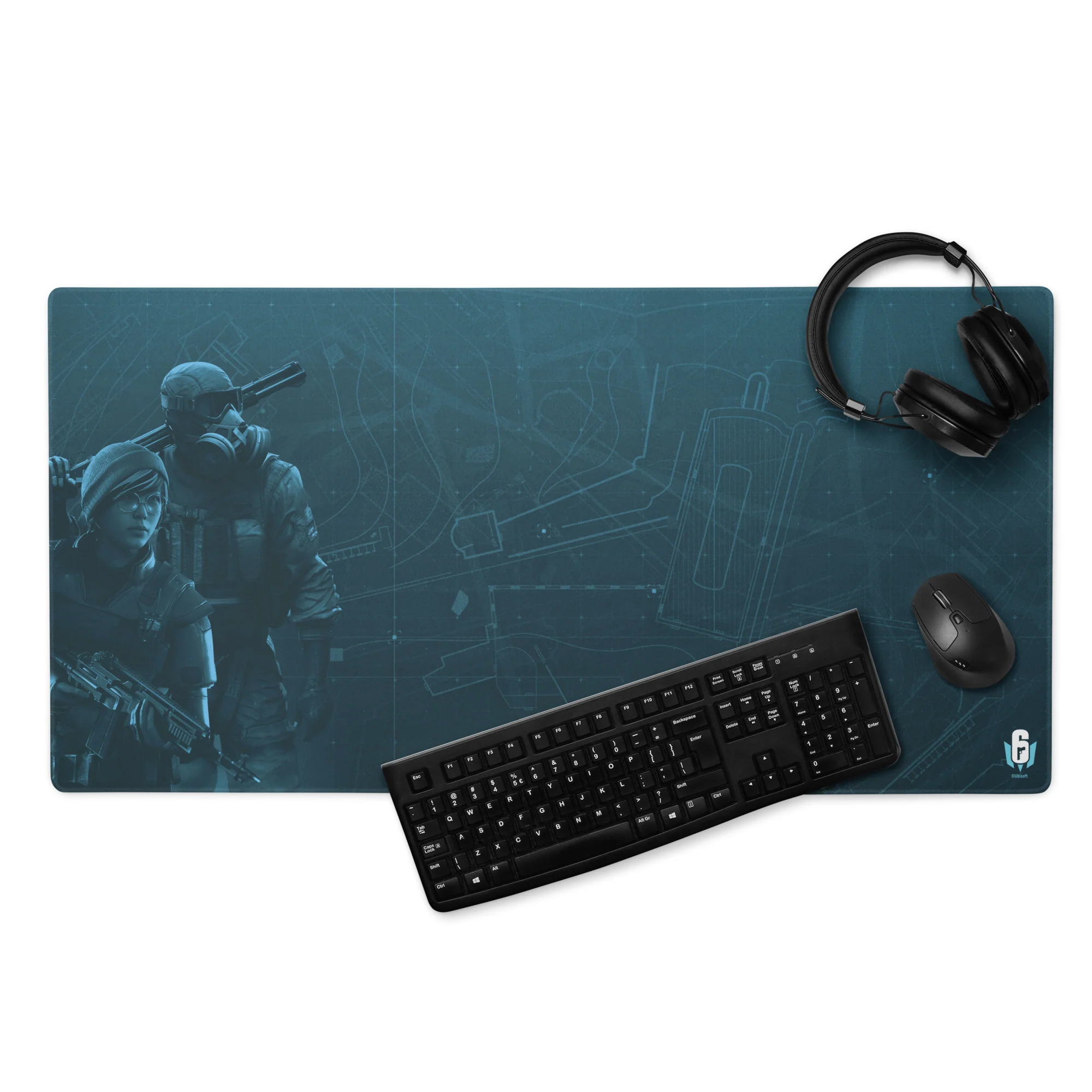 Six Mobile Gaming Mouse Pad Key Art