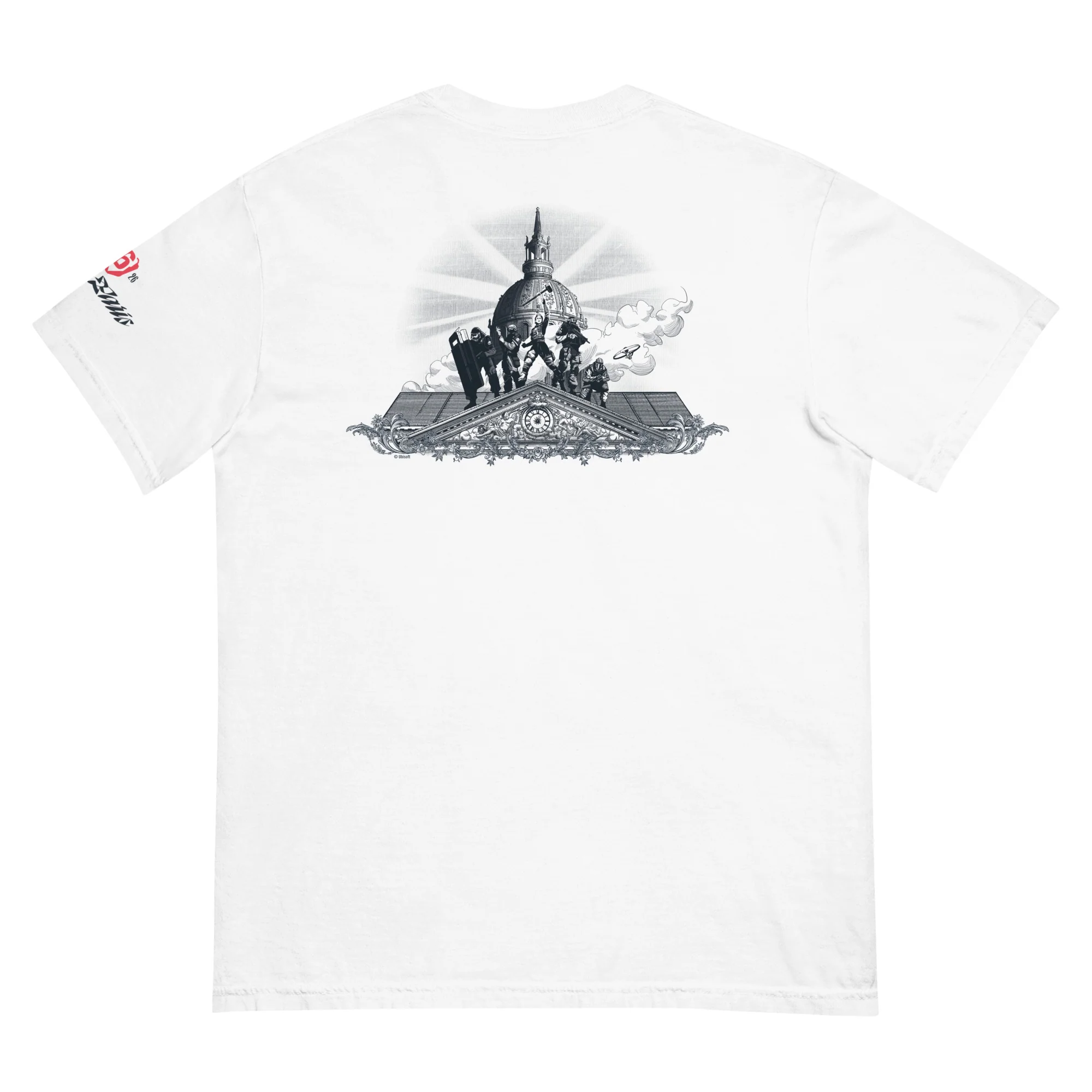 Six Siege Comfort Colors T-Shirt - Paris Invitational - Image 2