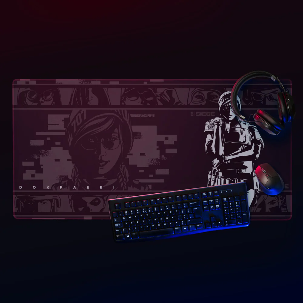 Six Siege Dokkaebi Gaming Mat - Image 3