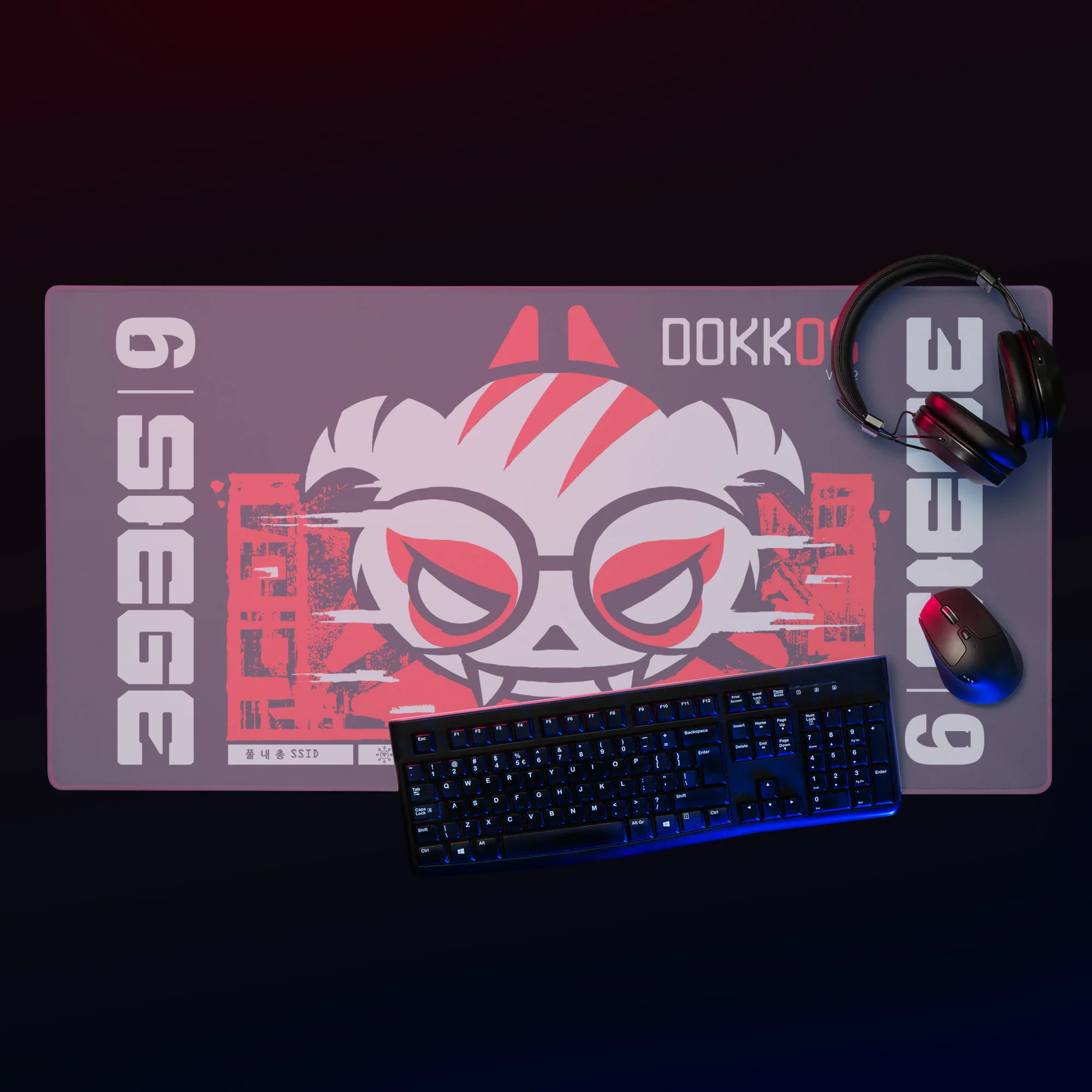 Six Siege Gaming Mat Dokkaebi Override - Image 4
