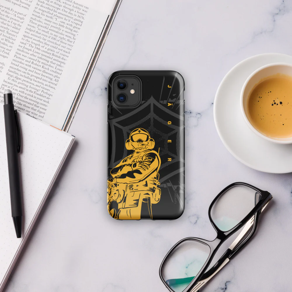 Six Siege Jager iPhone Tough Phone Case - Image 3
