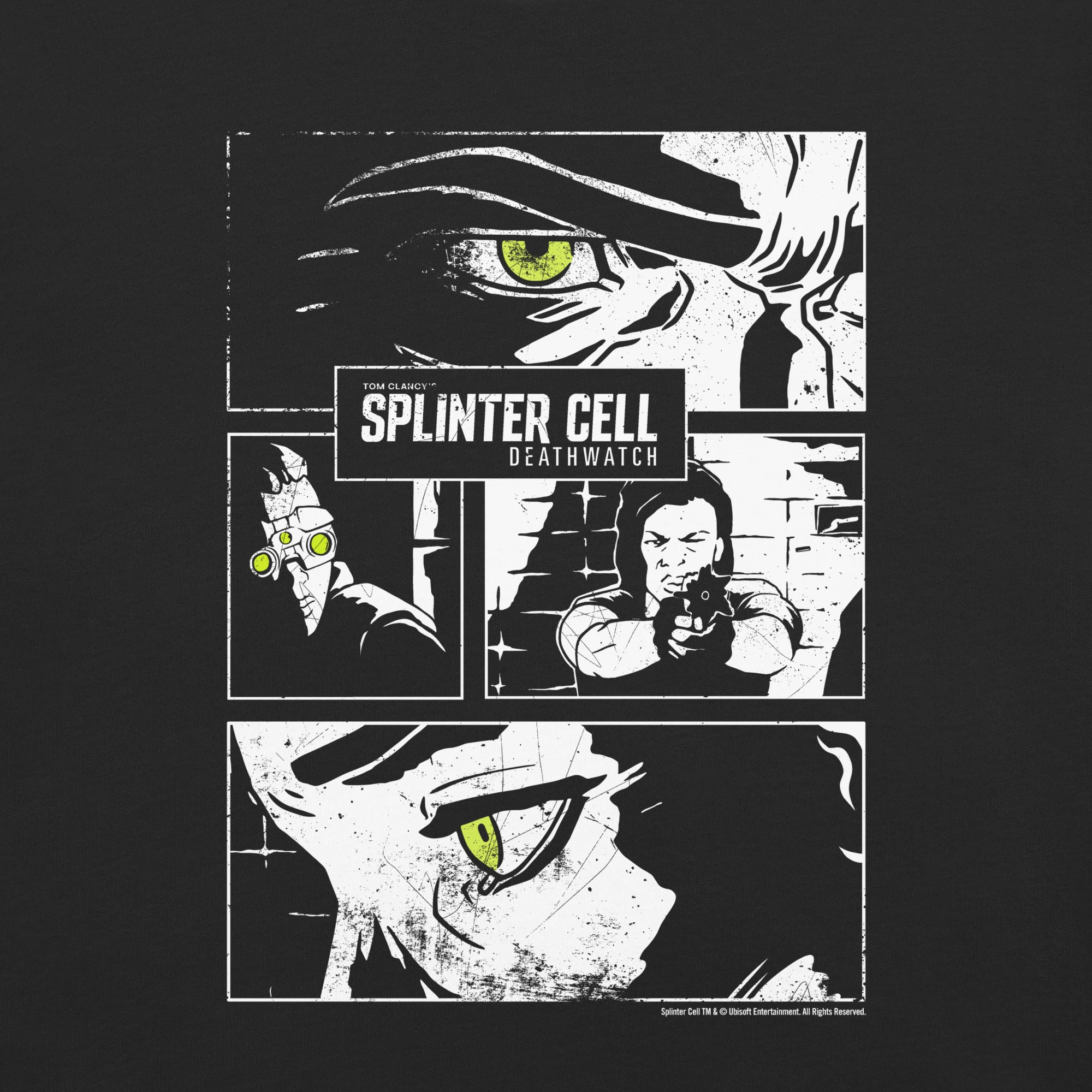 Splinter Cell Deathwatch Comic Panel Comfort Colors T-Shirt - Image 6
