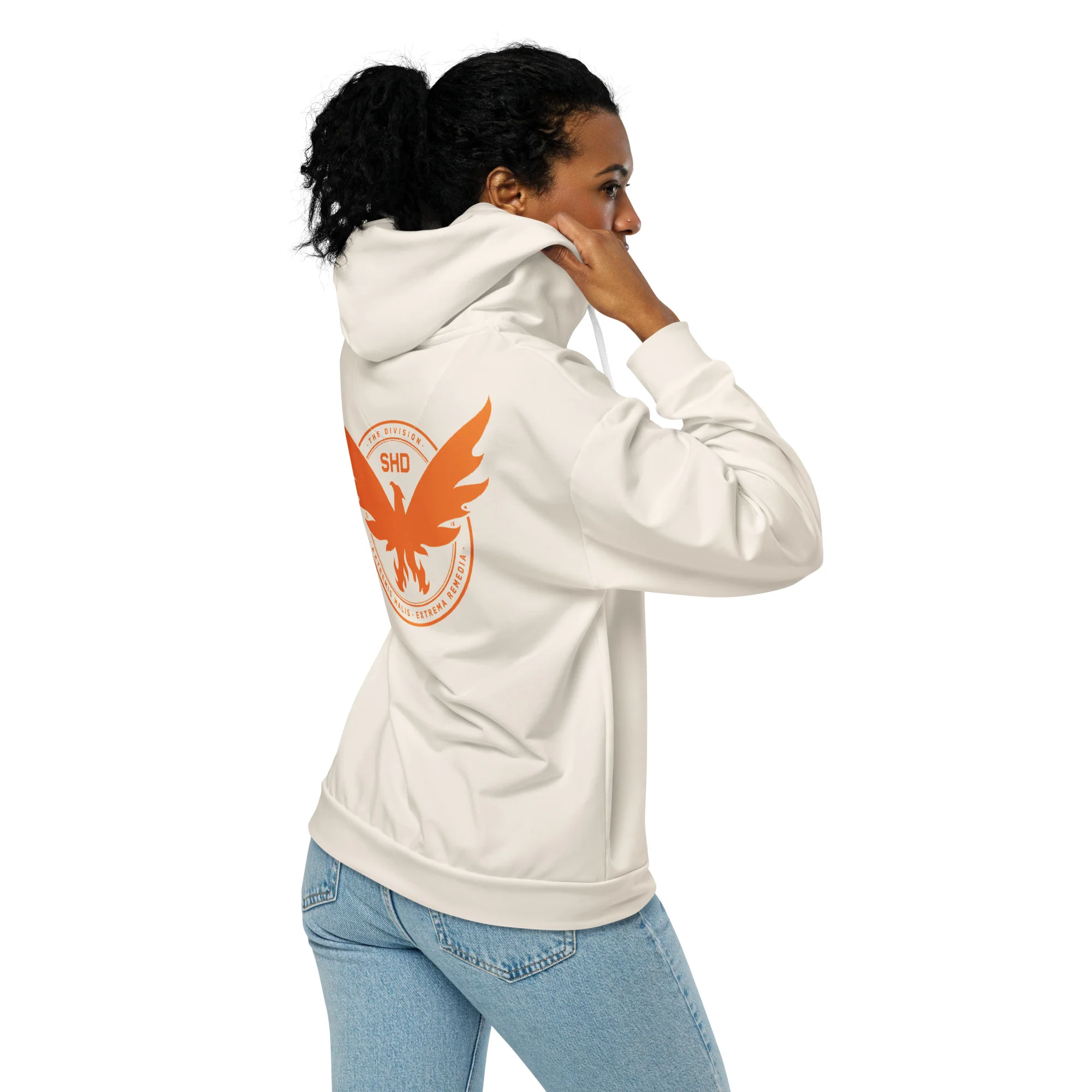 The Division Zip-Up Hoodie - SHD Phoenix Crest - Image 3